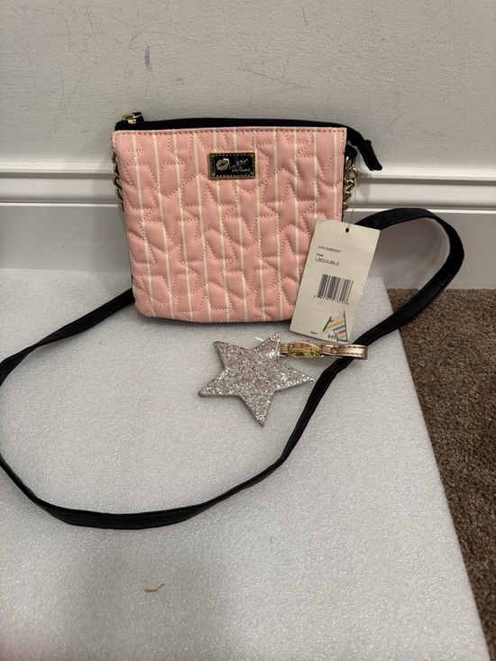 Betsey Johnson Handbags - Betsey Johnson luv Betsey quilted heart crossbody bag purse NWT
